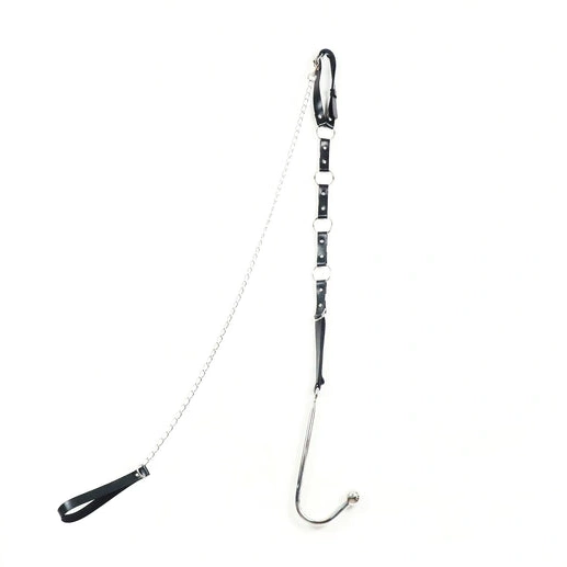 Anal Hooks Leash Hook Kinky 5853 and EverydayUse Anal with Collar 0908